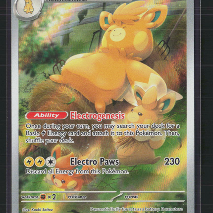 Pokemon 2023 Scarlet & Violet Pawmot #209/198