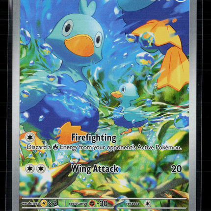 Pokemon 2025 White Flare Ducklett #109/86