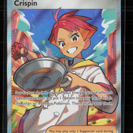 Pokemon 2024 Stellar Crown Crispin SR FA #164/142