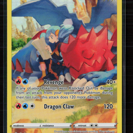 Pokemon 2022 Silver Tempest Druddigon CHR #TG09/TG30