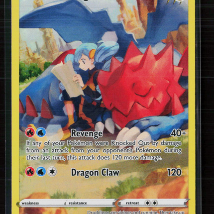 Pokemon 2022 Silver Tempest Druddigon CHR #TG09/TG30