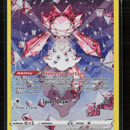 Pokemon 2023 Crown Zenith Diancie FA #GG13/GG70