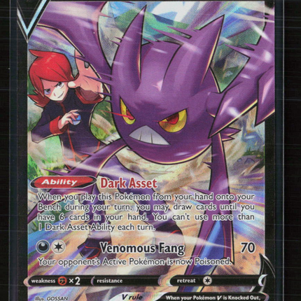 Pokemon 2022 Astral Radiance Crobat V FA CSR #TG20/TG30
