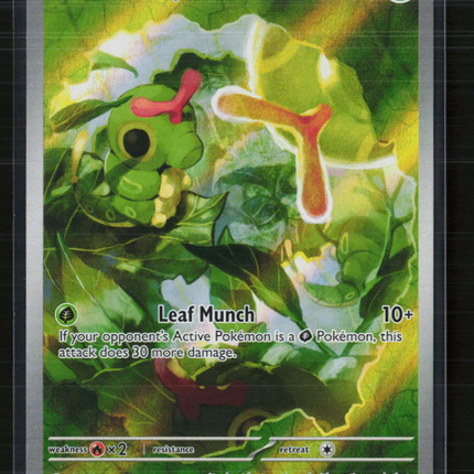 Pokemon 2023 Scarlet & Violet 151 Caterpie #172/165