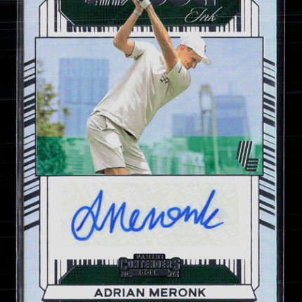 2026 Panini Contenders LIV Golf Adrian Meronk #LI-AM Auto