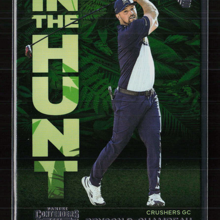 2026 Panini Contenders LIV Golf Bryson DeChambeau #INH-3 In The Hunt