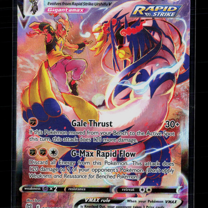 Pokemon 2022 Brilliant Stars Rapid Strike Urshifu VMAX CSR #TG21/TG30