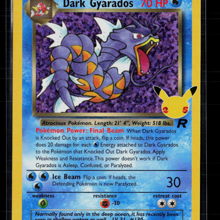Pokemon 2021 Celebrations Dark Gyarados #8/82