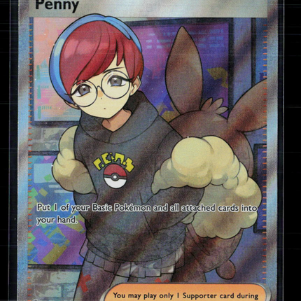 Pokemon 2023 Scarlet & Violet Penny FA SAR #239/198