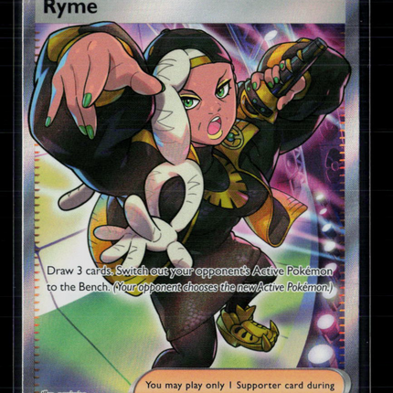 Pokemon 2023 Obsidian Flames Ryme UR FA #221/197
