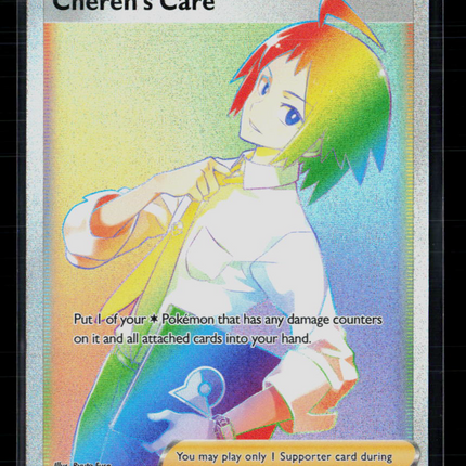 Pokemon 2022 Brilliant Stars Cheren's Care FA HR #177/172