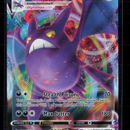 Pokemon 2021 Shining Fates Crobat VMAX #45/72