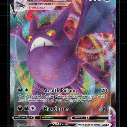 Pokemon 2021 Shining Fates Crobat VMAX FA #45/72