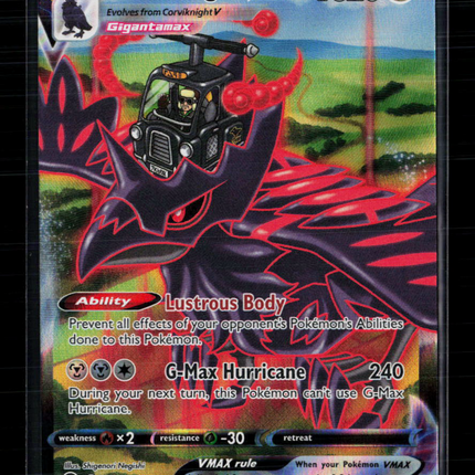 Pokemon 2022 Silver Tempest Corviknight VMAX FA CSR #TG19/TG30