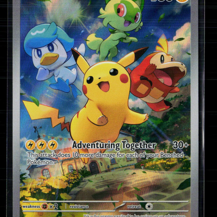 Pokemon Scarlet & Violet Pikachu FA #SVP EN 027