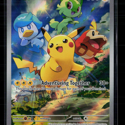 Pokemon Scarlet & Violet Pikachu FA #SVP EN 027