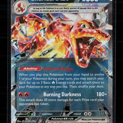 Pokemon 2024 Paldean Fates Charizard EX RR #54/91