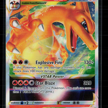 Pokemon 2023 Crown Zenith Charizard VSTAR #19/159