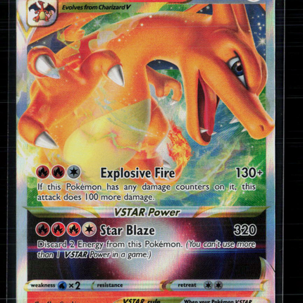 Pokemon 2023 Crown Zenith Charizard VSTAR #19/159