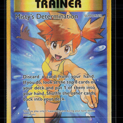 Pokemon 2016 Evolutions Misty's Determination FA #108/108