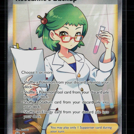 Pokemon 2022 Brilliant Stars Roseanne's Backup FA #172/172
