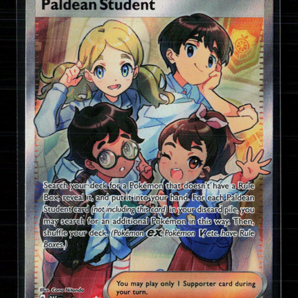 Pokemon 2024 Paldean Fates Paldean Student FA #230/91