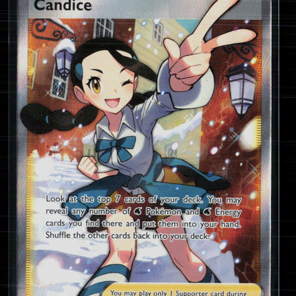 Pokemon 2022 Silver Tempest Candice FA #189/195
