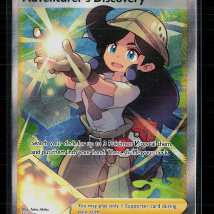 Pokemon 2022 Lost Origin Adventurer's Discovery FA CSR #TG23/TG30