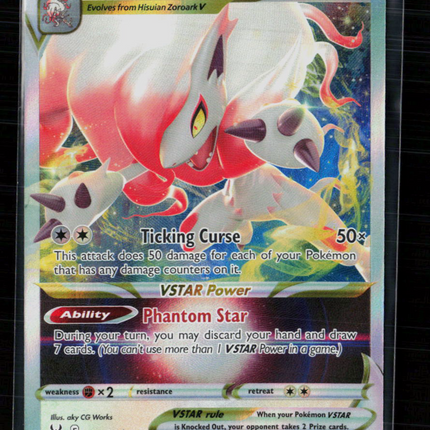 Pokemon 2022 Lost Origin Hisuian Zoroark VSTAR #147/196