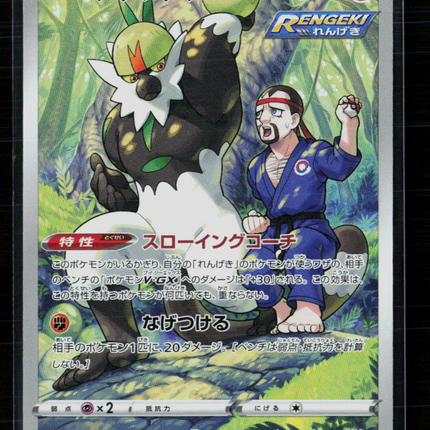 Pokemon VMAX Climax Passimian CHR Japanese #203/184 CHR