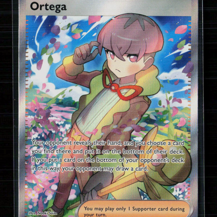 Pokemon 2023 Obsidian Flames Ortega SR FA #219/197