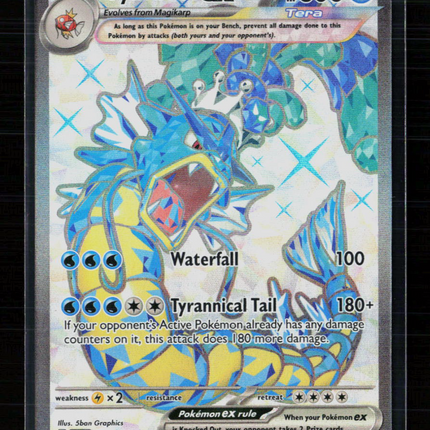 Pokemon 2023 Scarlet & Violet Gyarados EX UR FA #225/198