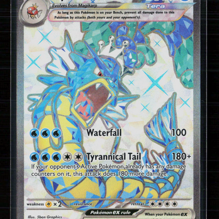 Pokemon 2023 Scarlet & Violet Gyarados EX SR FA #225/198
