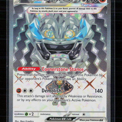 Pokemon 2024 Twilight Masquerade Cornerstone Mask Ogerpon EX FA #199/167