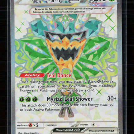 Pokemon 2024 Twilight Masquerade Teal Mask Ogerpon EX FA #190/167