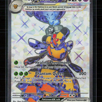 Pokemon 2023 Obsidian Flames Vespiquen EX FA #212/197