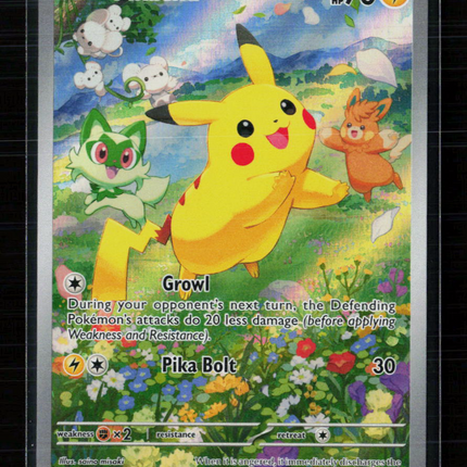 Pokemon Scarlet & Violet Pikachu FA #SVP EN 088