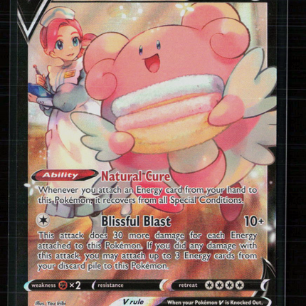 Pokemon 2022 Astral Radiance Blissey V FA CSR #TG22/TG30