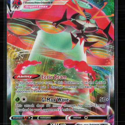 Pokemon 2020 Vivid Voltage Orbeetle VMAX #21/185
