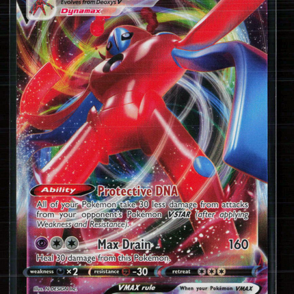 Pokemon Scarlet & Violet Deoxys VMAX #SWSH267