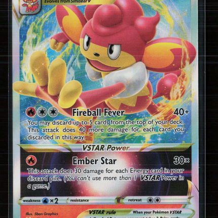 Pokemon 2023 Crown Zenith Simisear VSTAR #23/159