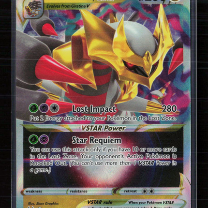 Pokemon 2022 Lost Origin Giratina VSTAR #131/196
