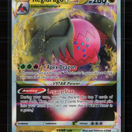 Pokemon 2022 Silver Tempest Regidrago VSTAR #136/195