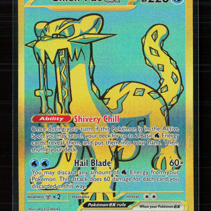 Pokemon 2024 Paldean Fates Chien-Pao EX UR HR #242/91