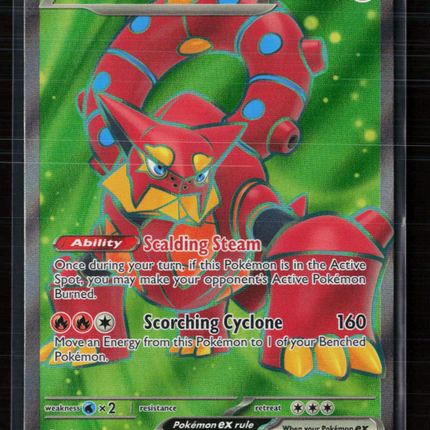 Pokemon 2025 Journey Together Volcanion EX FA #171/159