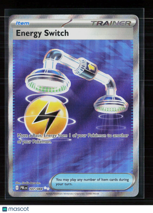 Pokemon 2026 Pitch Black Energy Switch SR UR #107/84