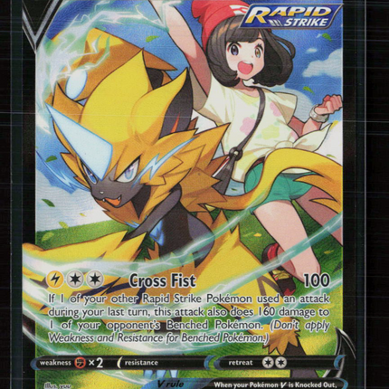 Pokemon 2022 Astral Radiance Zeraora V FA CSR #TG16/TG30