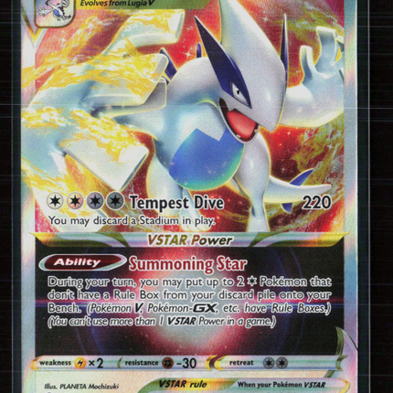 Pokemon 2022 Silver Tempest Lugia VSTAR #139/195