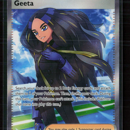 Pokemon 2023 Obsidian Flames Geeta FA #218/197