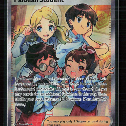 Pokemon 2024 Paldean Fates Paldean Student UR FA #230/91